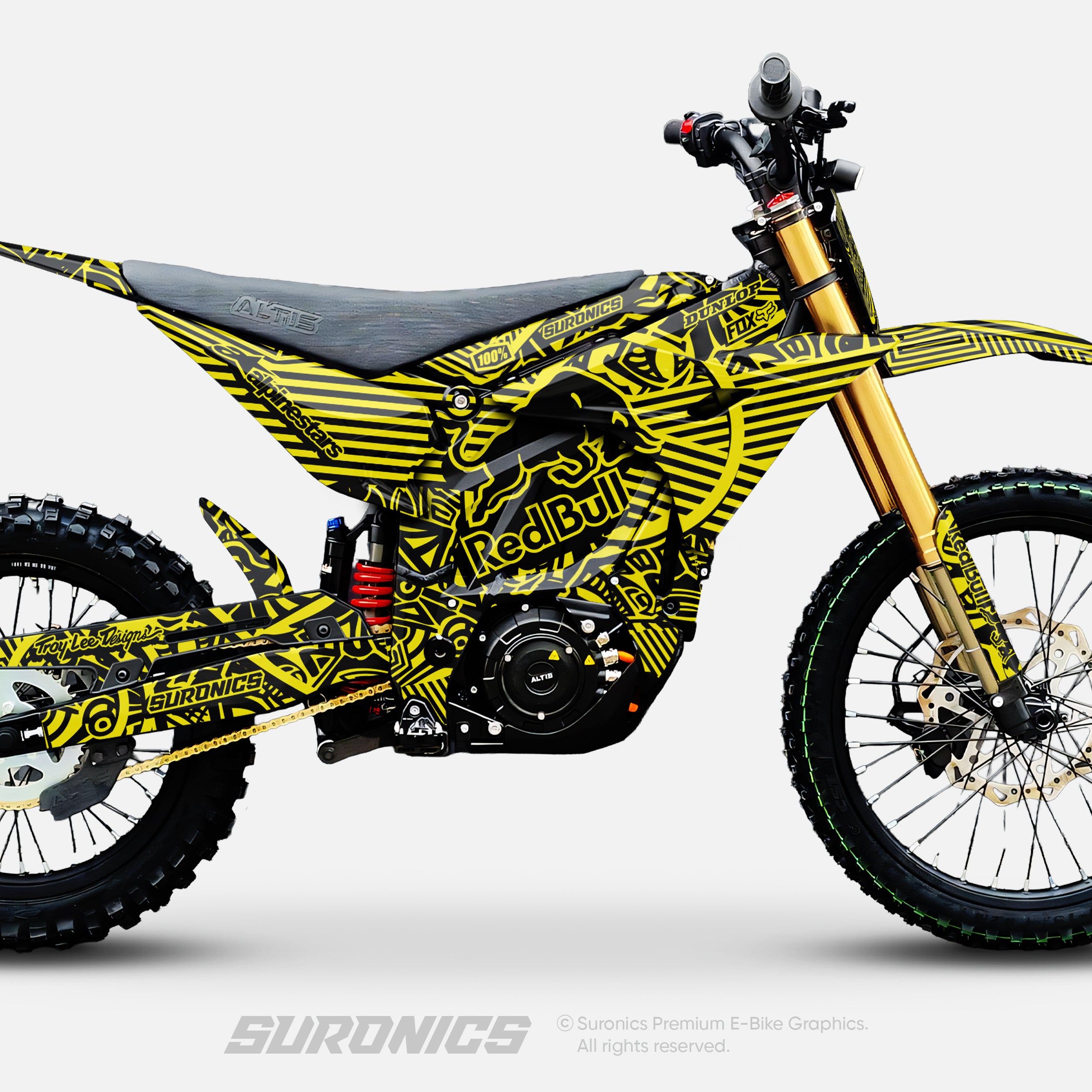 RACE ART BLACK YELLOW Altis Sigma Graphics kit
