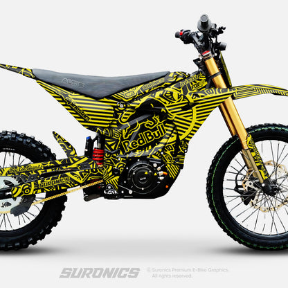 RACE ART BLACK YELLOW Altis Sigma Graphics kit