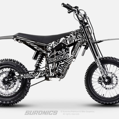RACE ART BLACK WHITE Tuttio Soleil 01 Graphics kit