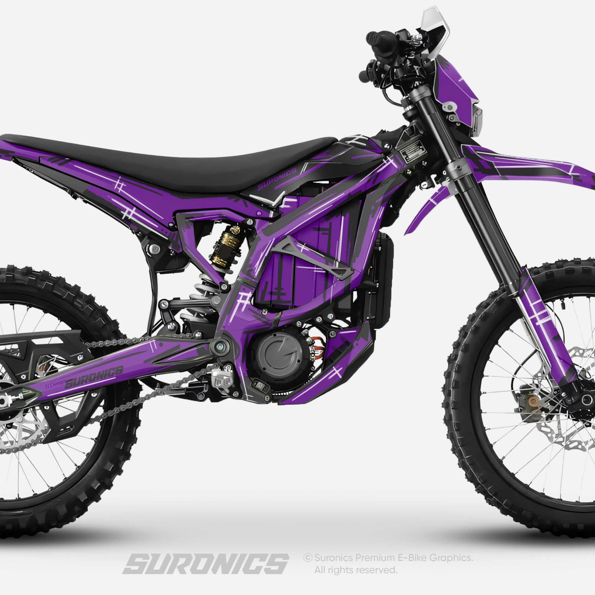 MARKER PURPLE Surron Ultra Bee Graphics kit