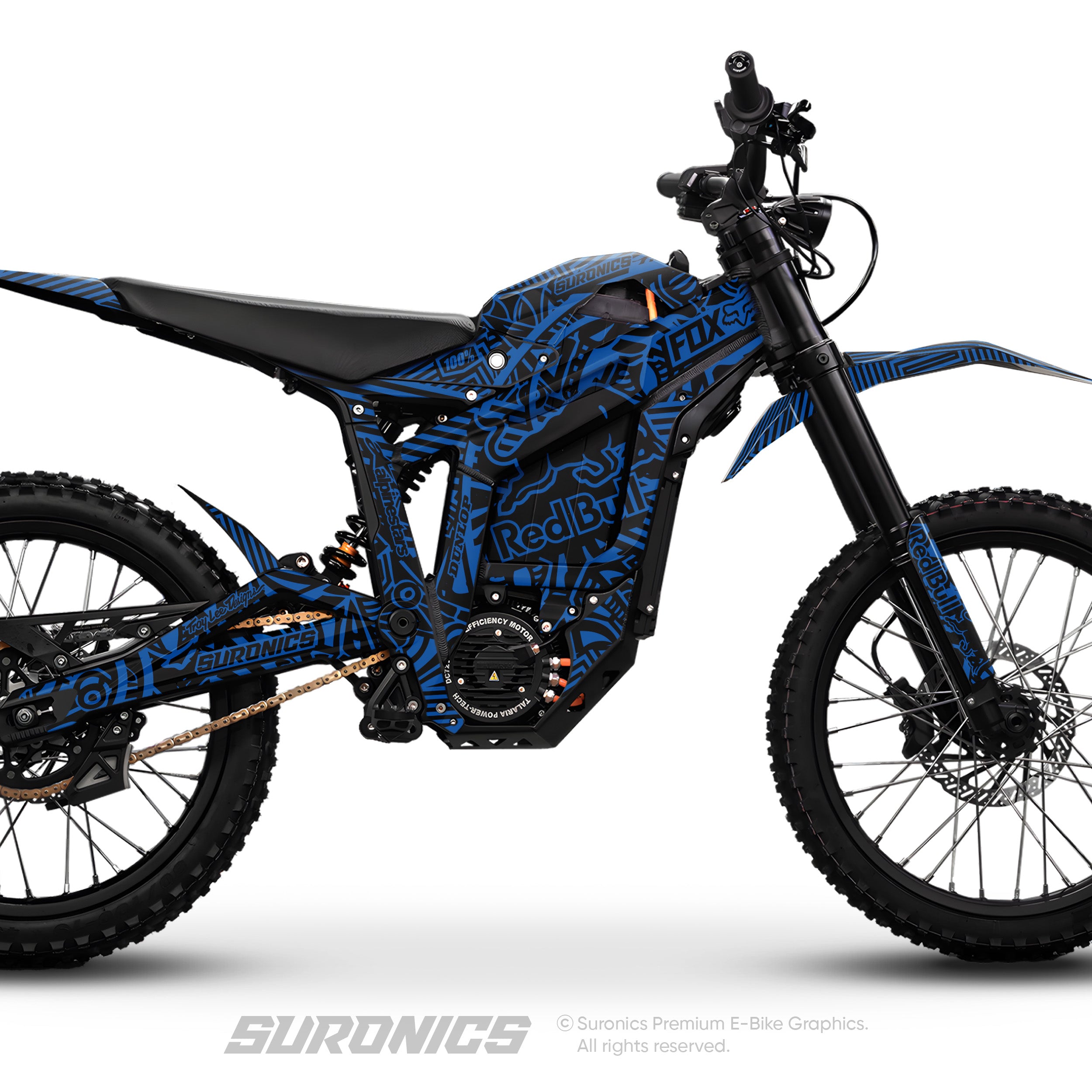 RACE ART BLACK BLUE Talaria Sting MX5 PRO Graphics kit