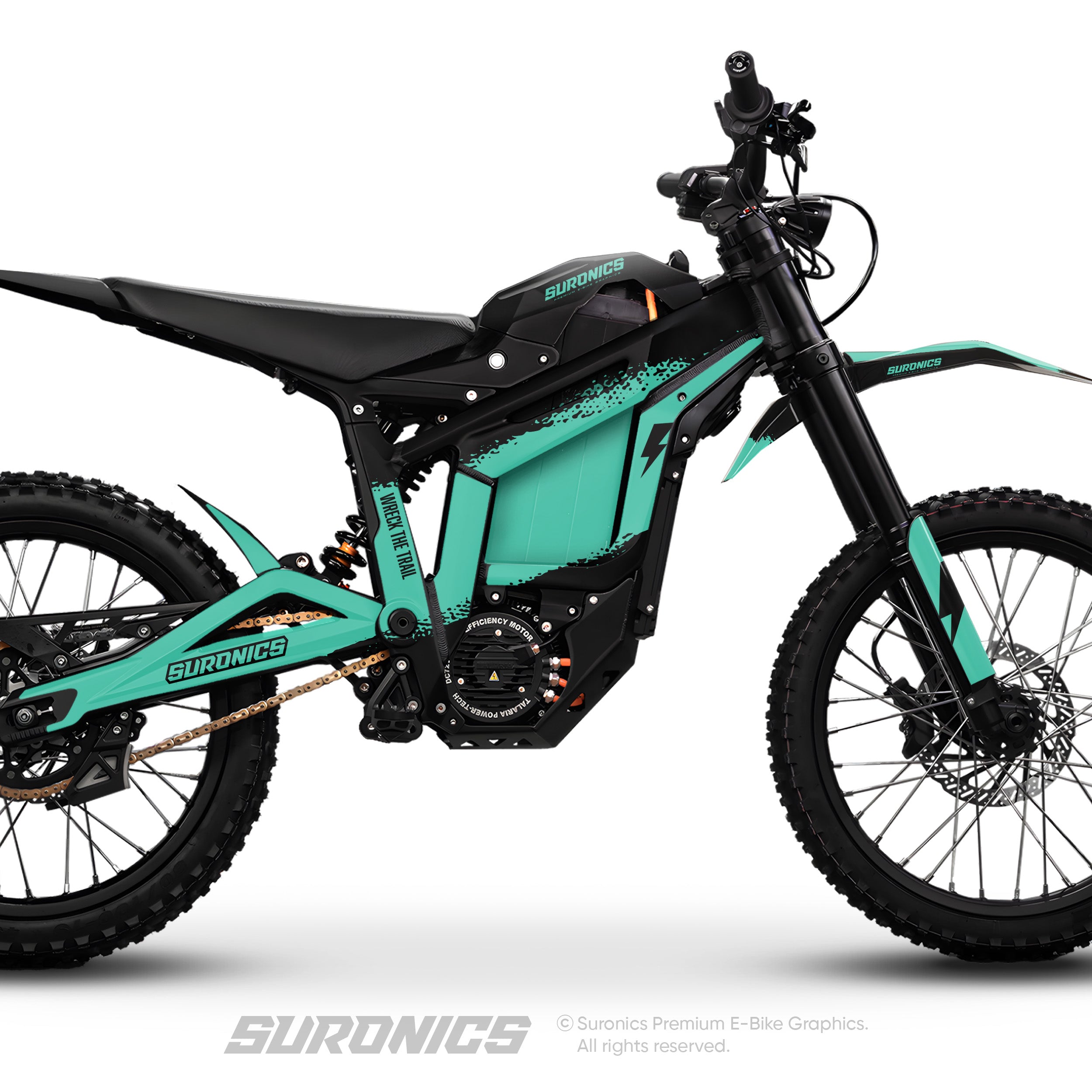 HALF BLACK MINT Talaria Sting MX5 PRO Graphics kit