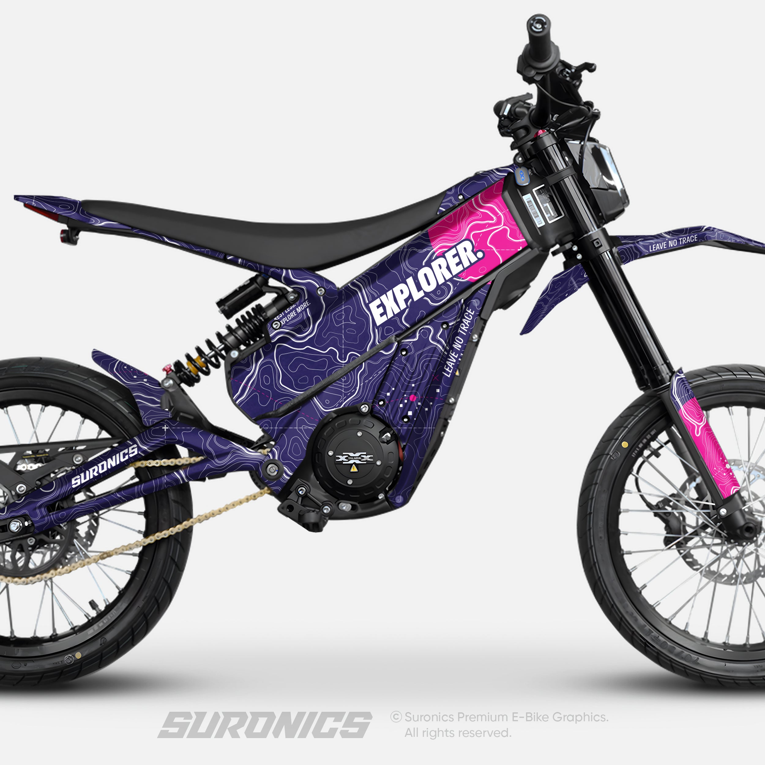 EXPLORER NAVY MAGENTA Talaria XXX Graphics kit