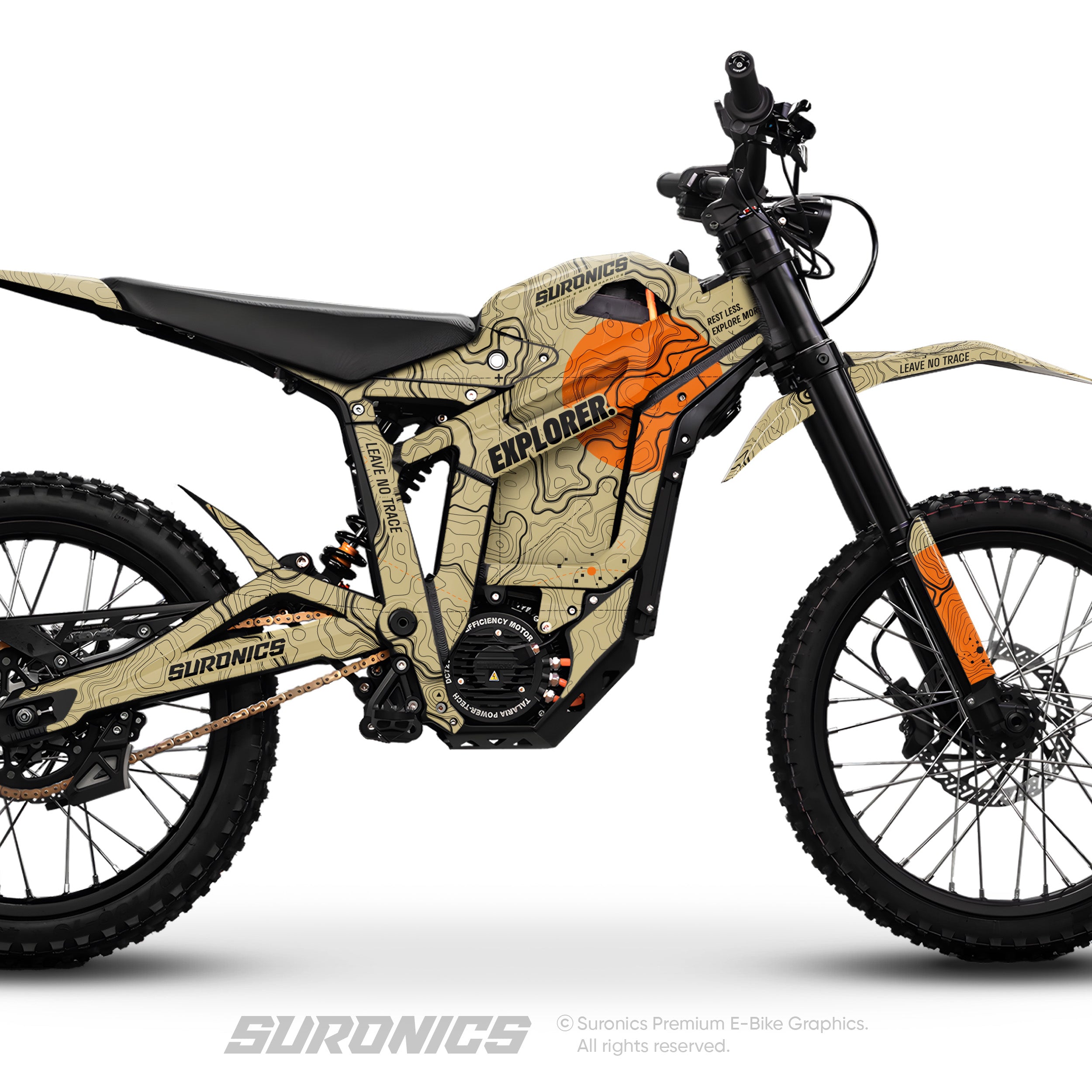 EXPLORER SAND ORANGE Talaria Sting MX5 PRO Graphics kit