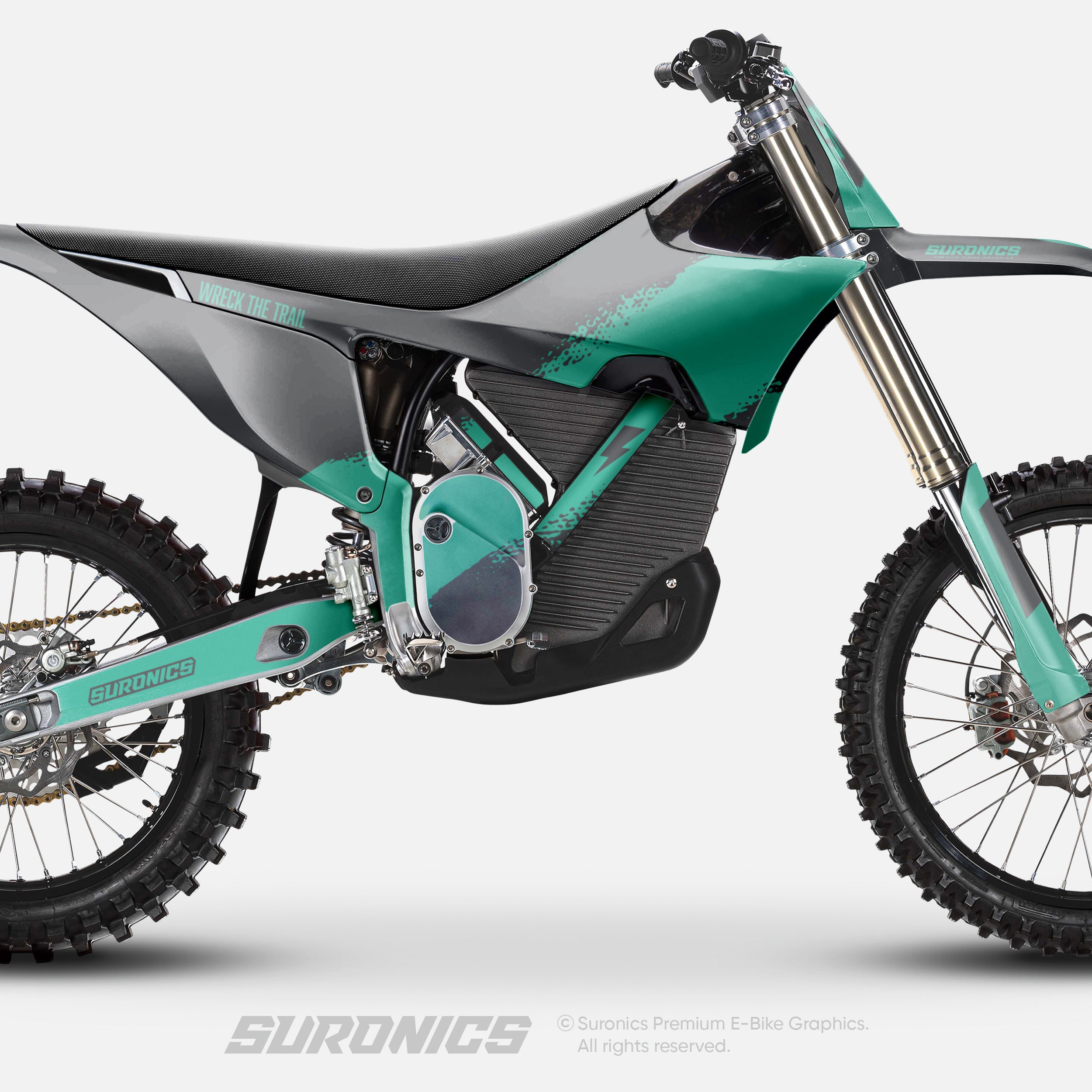 HALF GREY MINT Stark Varg Graphics kit