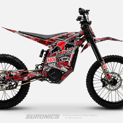 STICKY BLACK RED Arctic Leopard XE Graphics kit