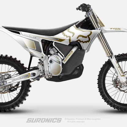 FOX RACER WHITE SANDER Stark Varg Graphics kit