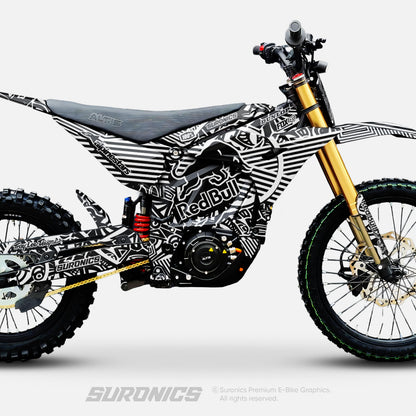 RACE ART BLACK WHITE Altis Sigma Graphics kit