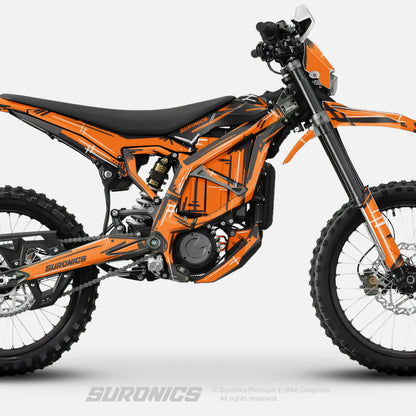 MARKER ORANGE Surron Ultra Bee Graphics kit