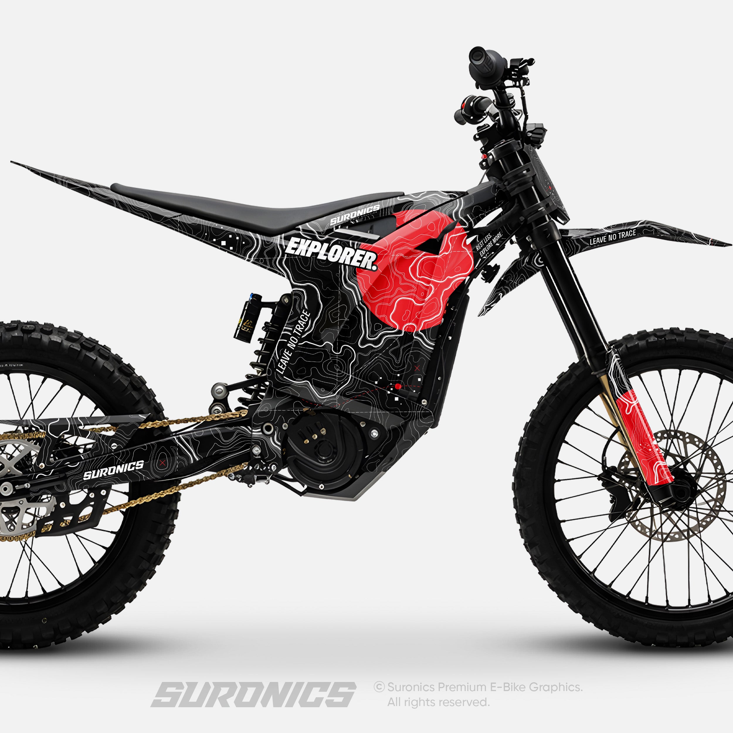EXPLORER BLACK RED Arctic Leopard XE Graphics kit