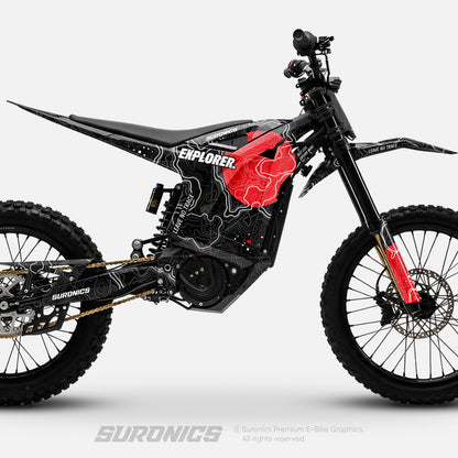 EXPLORER BLACK RED Arctic Leopard XE Graphics kit
