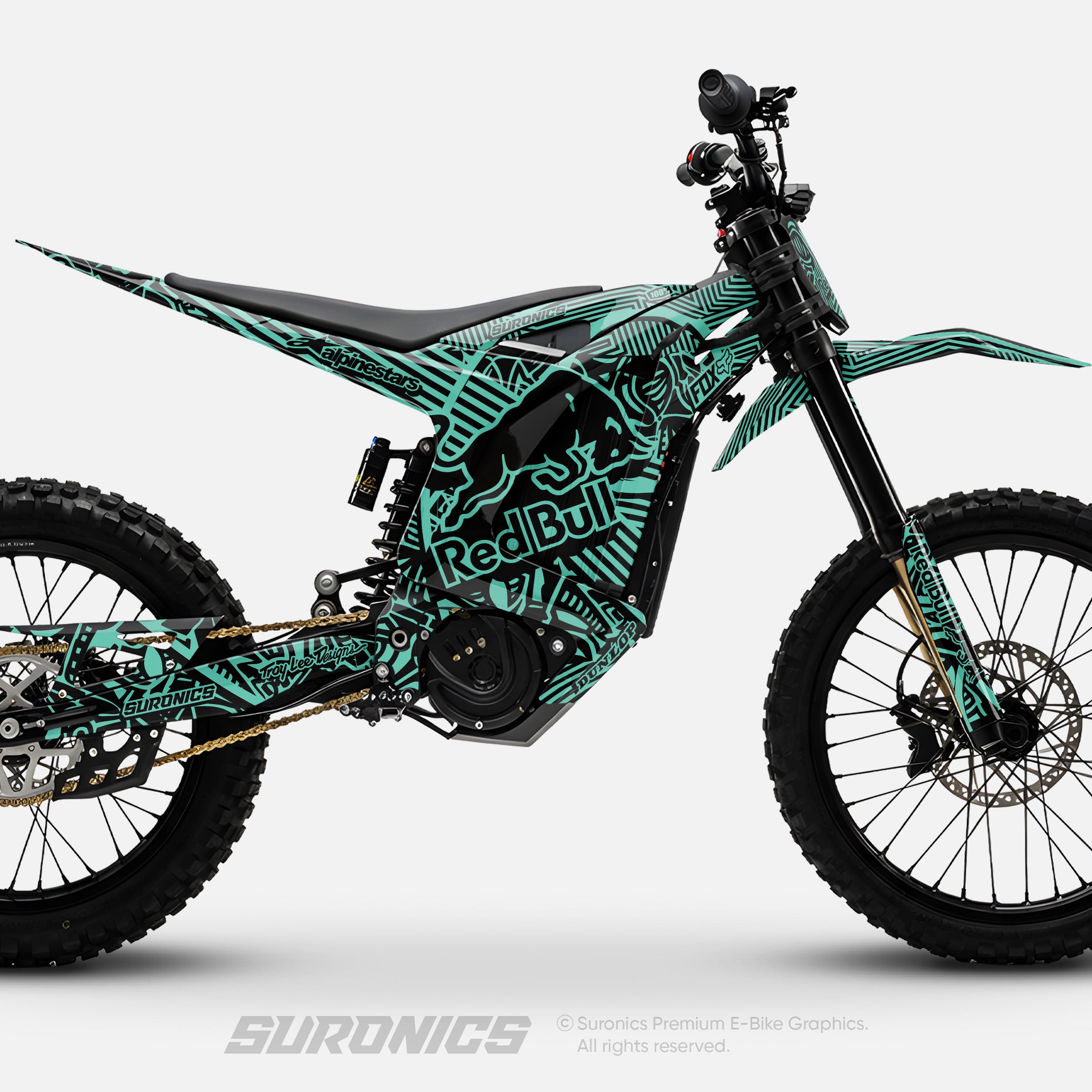 RACE ART BLACK MINT Arctic Leopard XE Graphics kit