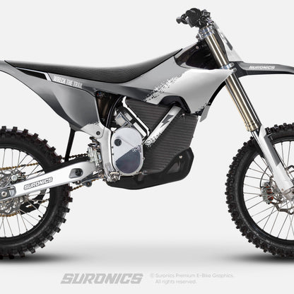 HALF GREY WHITE Stark Varg Graphics kit