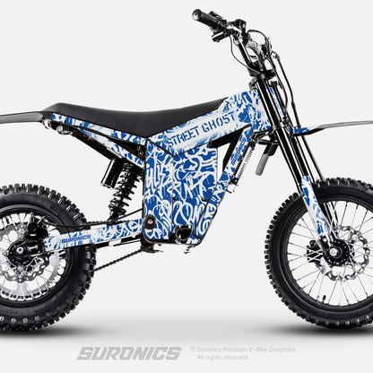 STREET GHOST BLUE WHITE Tuttio Soleil 01 Graphics kit