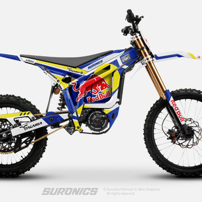 CUSTOM: TIM YELLOW BLUE Talaria Komodo Graphics kit