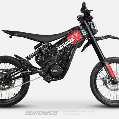 EXPLORER BLACK RED Talaria XXX Graphics kit