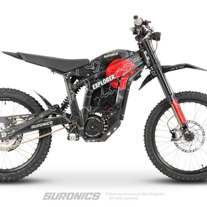 EXPLORER BLACK RED Talaria Sting MX3 MX4 Graphics kit