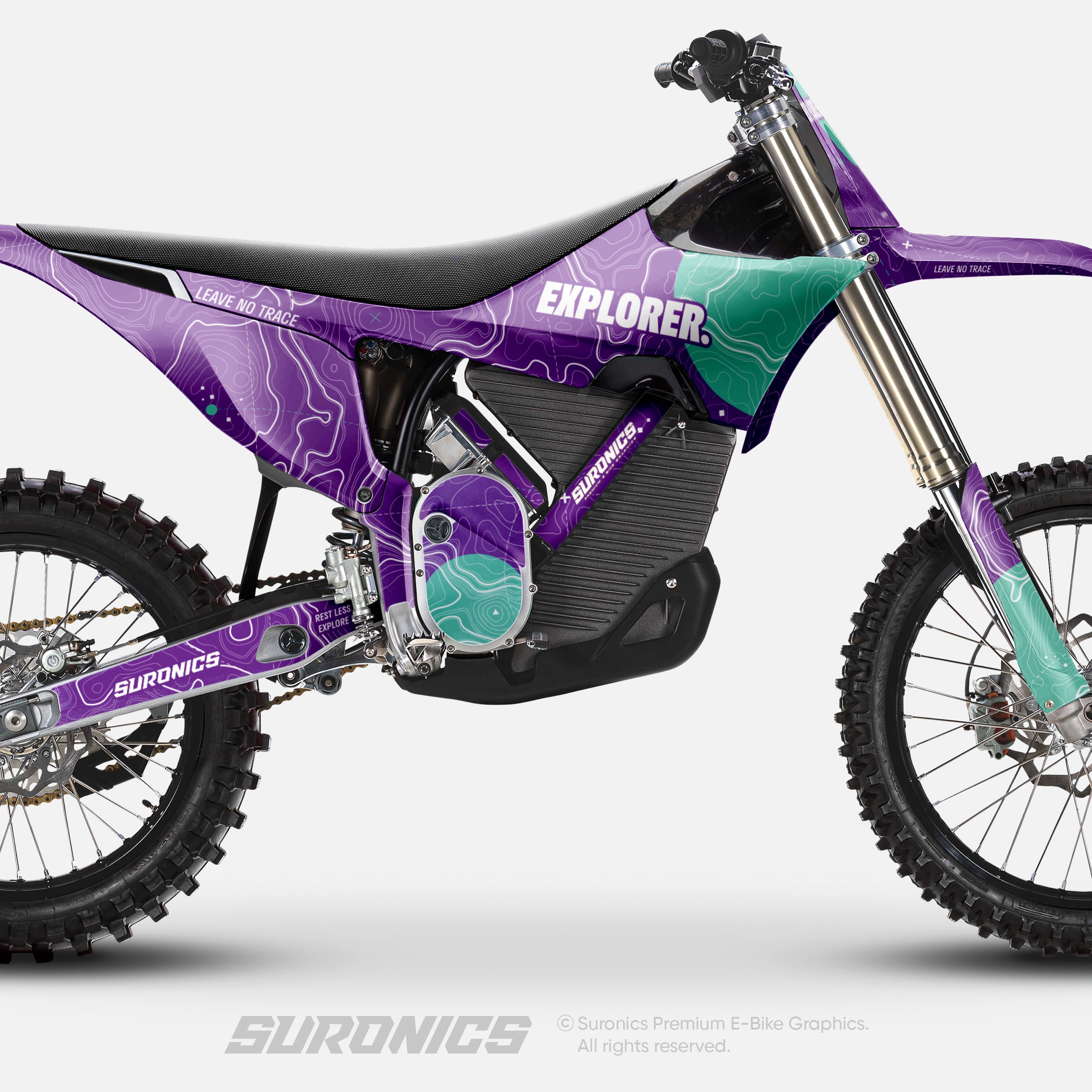 EXPLORER PURPLE MINT Stark Varg Graphics kit