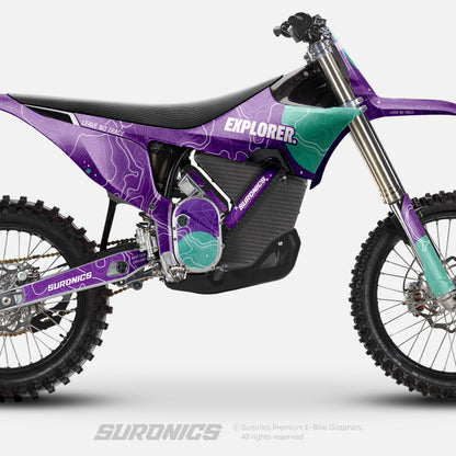 EXPLORER PURPLE MINT Stark Varg Graphics kit