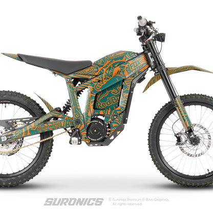 RACE ART AVENTUR ORANGE Talaria Sting MX3 MX4 Graphics kit