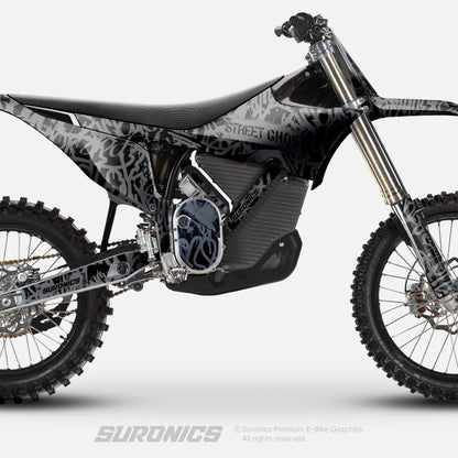 STREET GHOST BLACK GREY Stark Varg Graphics kit
