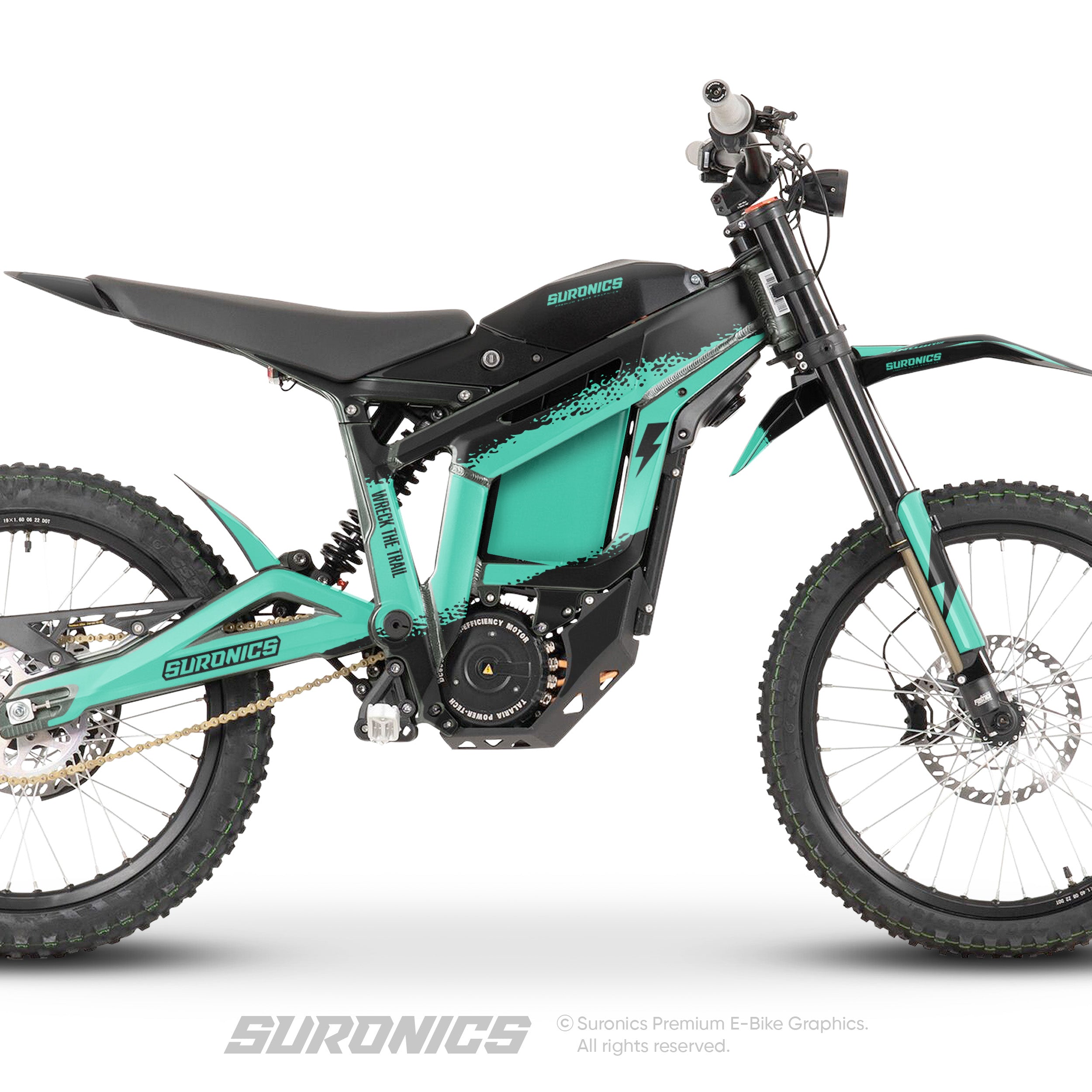 HALF BLACK MINT Talaria Sting MX3 MX4 Graphics kit
