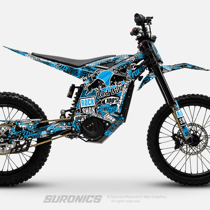 STICKY BLACK CYAN Arctic Leopard XE Graphics kit