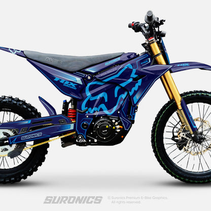 FOX RACER NAVY CYAN Altis Sigma Graphics kit
