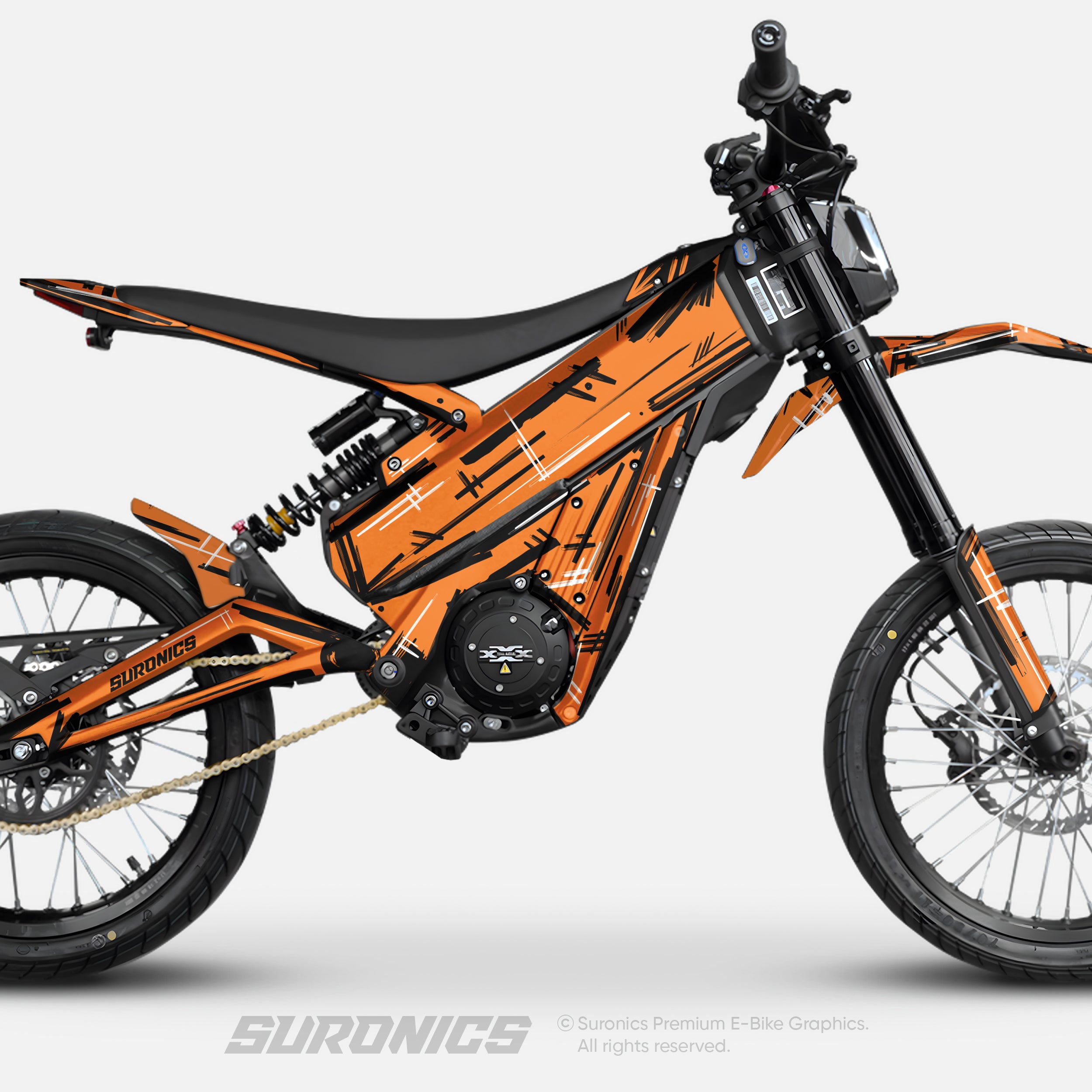 MARKER ORANGE Talaria XXX Graphics kit