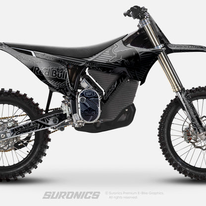 RACE ART BLACK GREY Stark Varg Graphics kit