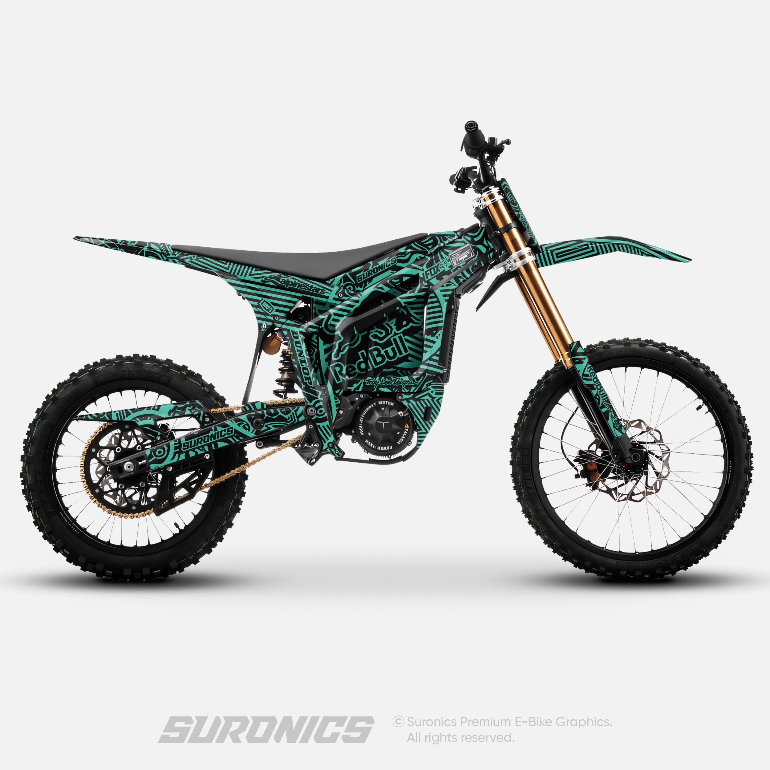 RACE ART BLACK MINT Talaria Komodo Graphics kit