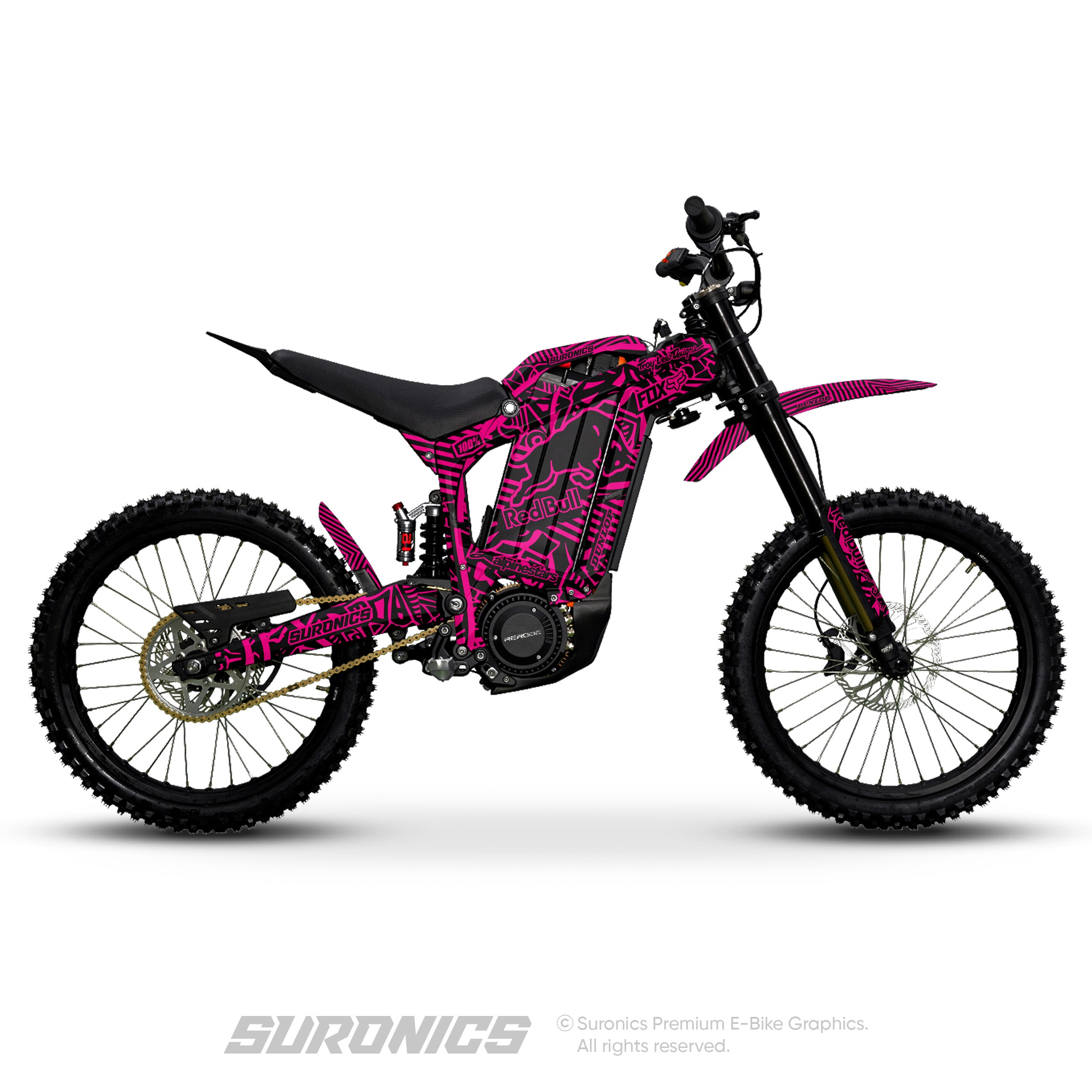 RACE ART BLACK MAGENTA Rerode R1 Graphics kit
