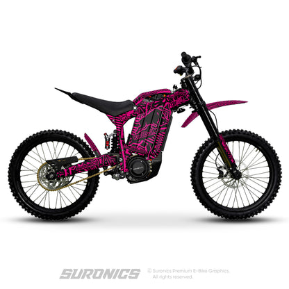 RACE ART BLACK MAGENTA Rerode R1 Graphics kit