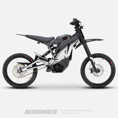 HALF GREY WHITE E-Ride Pro SS SR Graphics kit