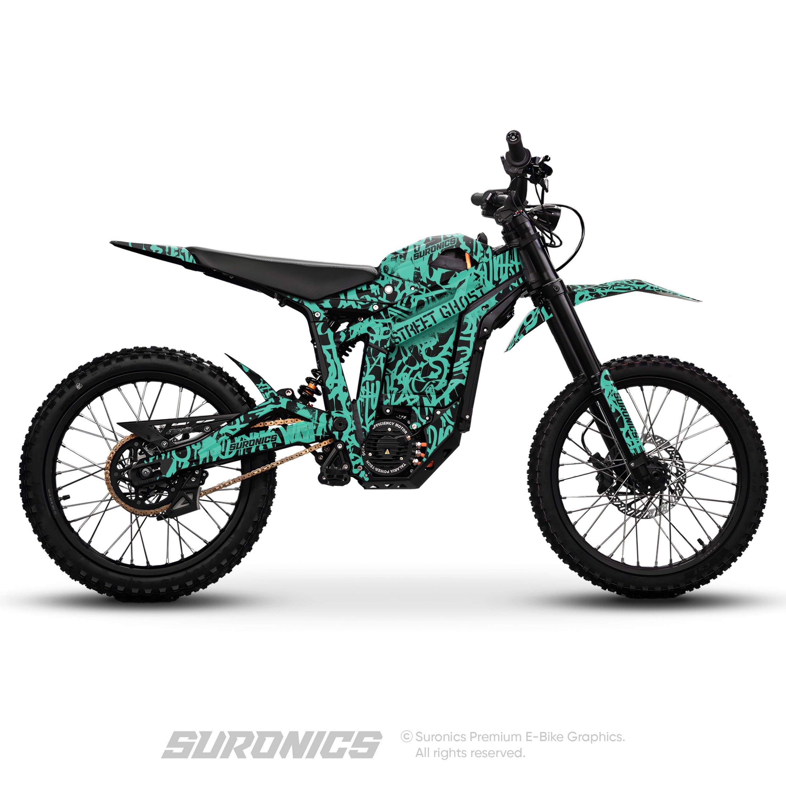 STREET GHOST BLACK MINT Talaria Sting MX5 PRO Graphics kit