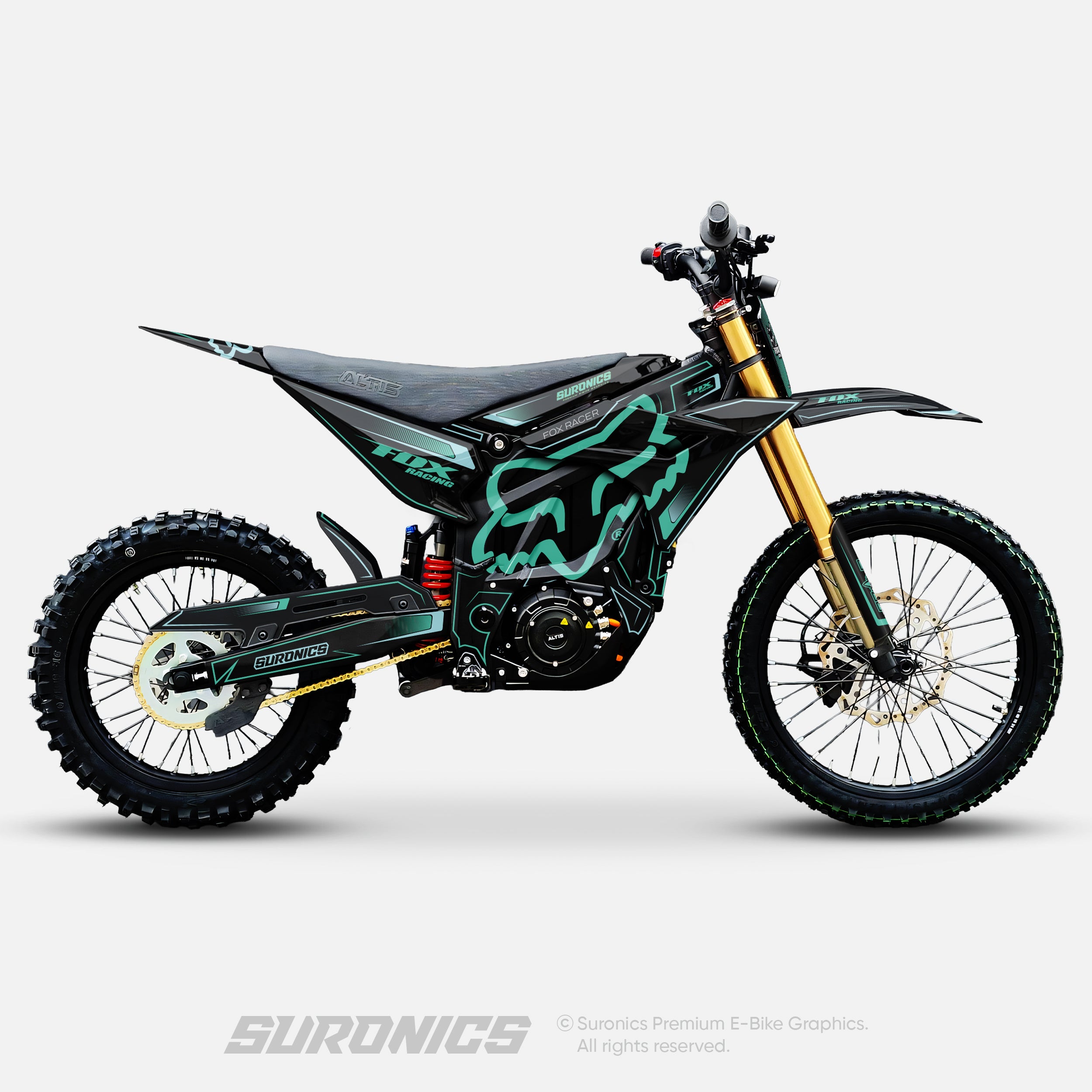 FOX RACER BLACK MINT Altis Sigma Graphics kit