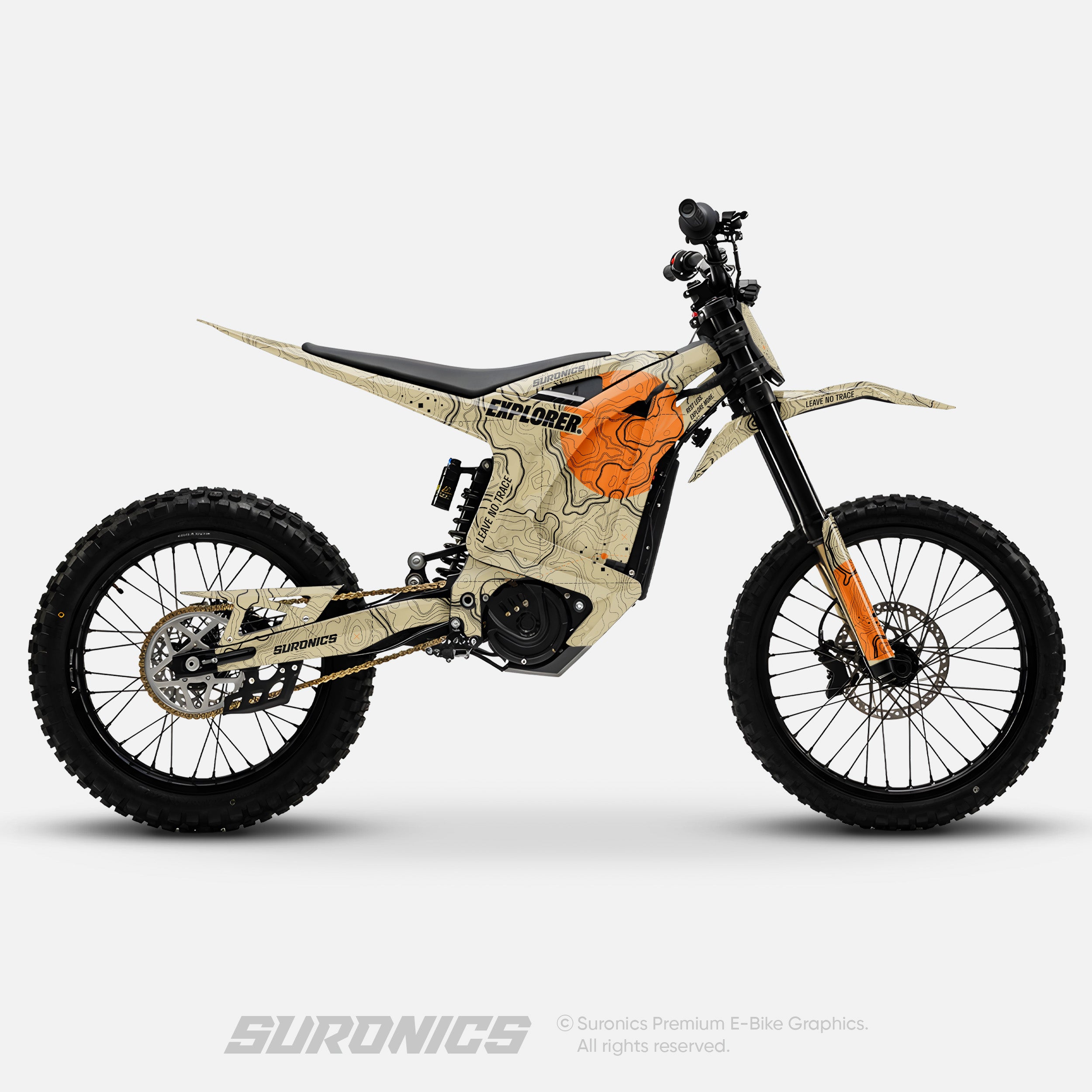 EXPLORER SAND ORANGE Arctic Leopard XE Graphics kit