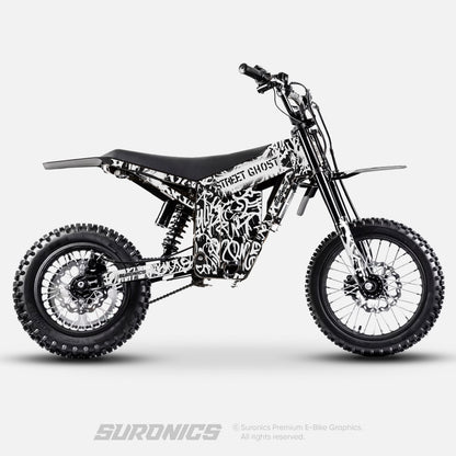 STREET GHOST BLACK WHITE Tuttio Soleil 01 Graphics kit