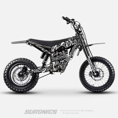 RACE ART BLACK WHITE Tuttio Soleil 01 Graphics kit