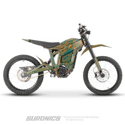 RACE ART AVENTUR ORANGE Talaria Sting MX3 MX4 Graphics kit