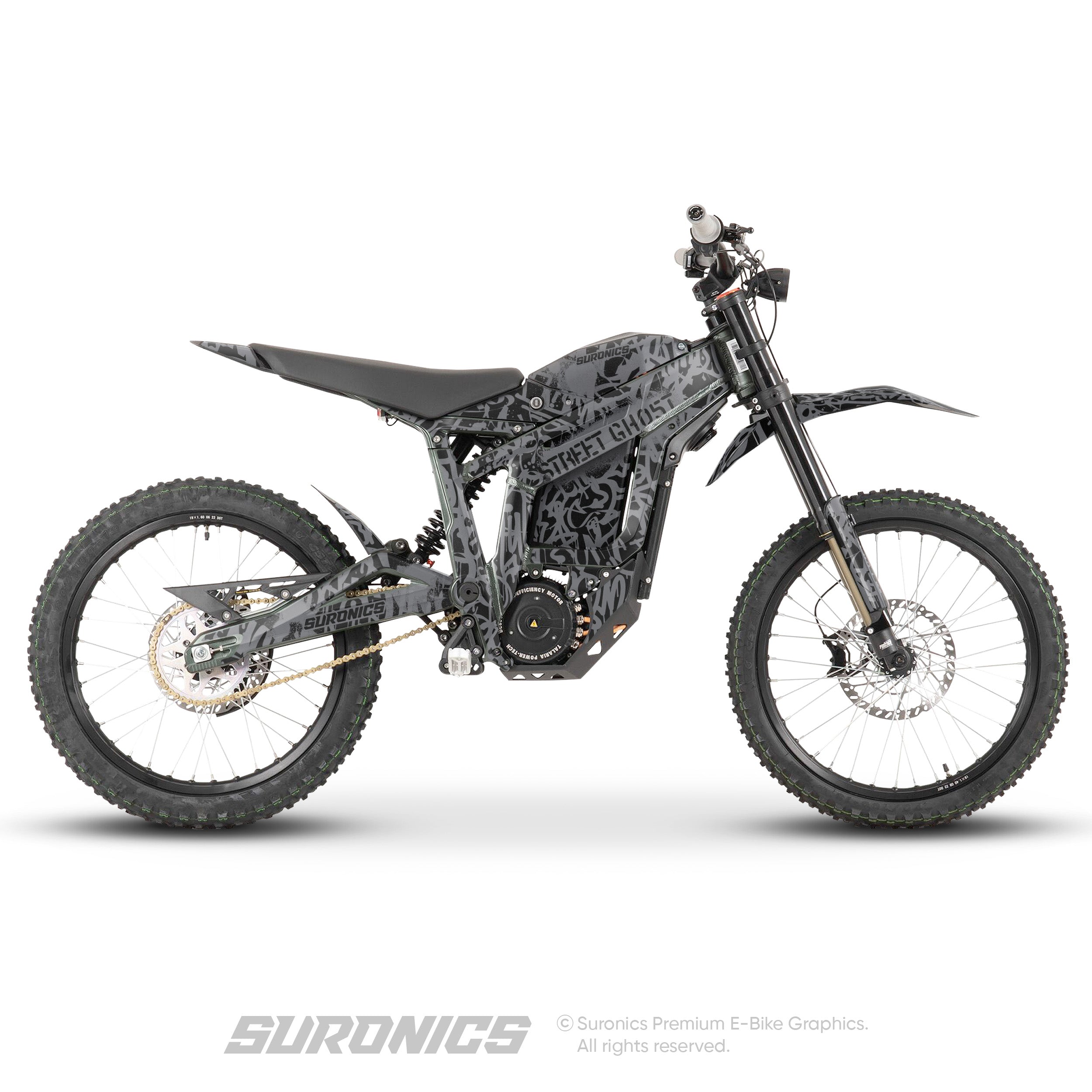 STREET GHOST BLACK GREYTalaria Sting MX3 MX4 Graphics kit