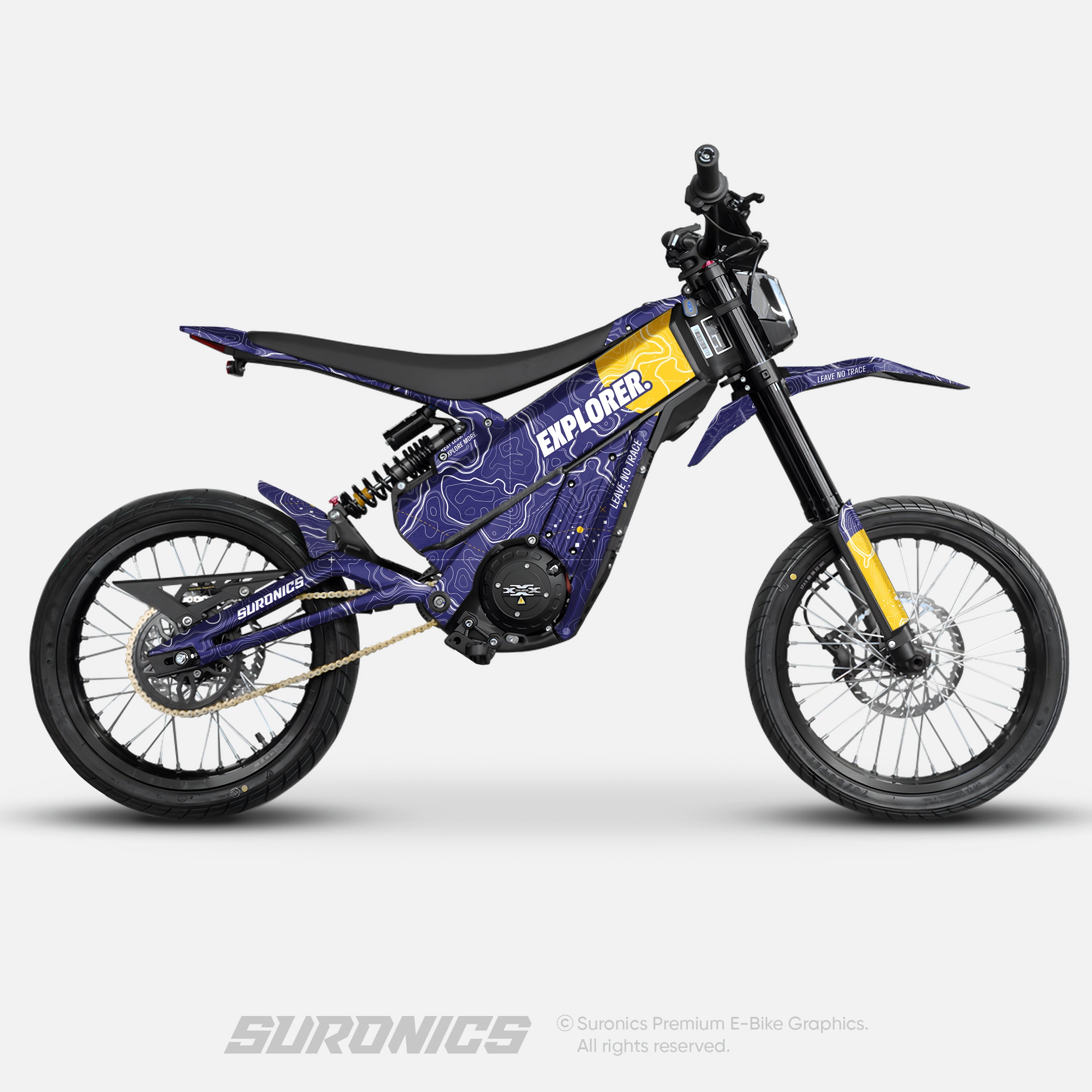 EXPLORER NAVY YELLOW Talaria XXX Graphics kit