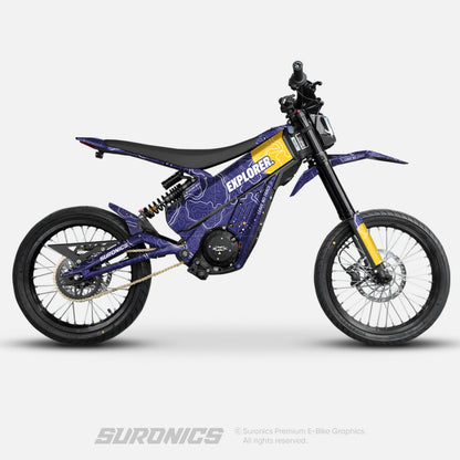 EXPLORER NAVY YELLOW Talaria XXX Graphics kit