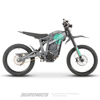 EXPLORER GREY MINT Talaria Sting MX3 MX4 Graphics kit