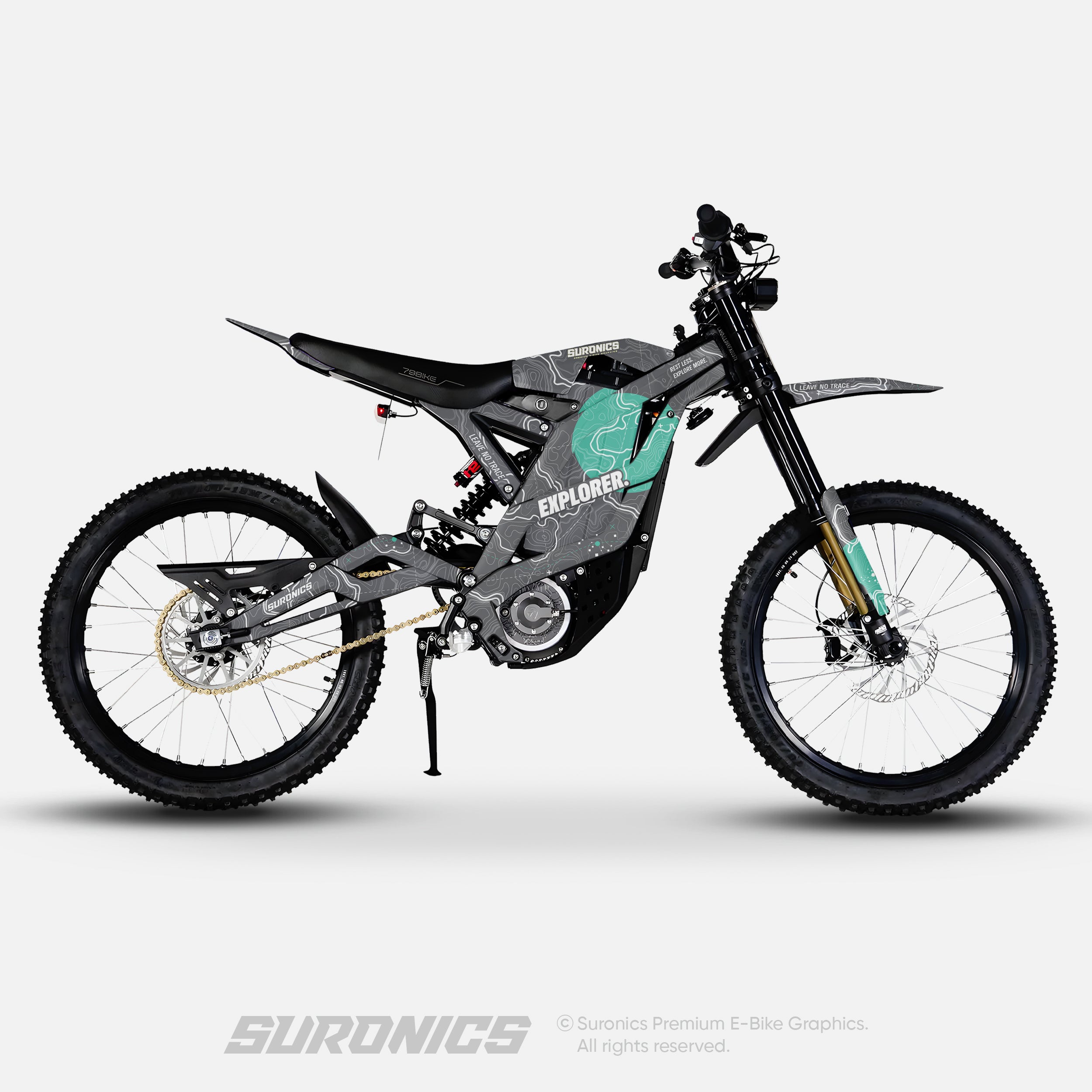 EXPLORER GREY MINT 79Bike Falcon PRO / GT / M Graphics kit