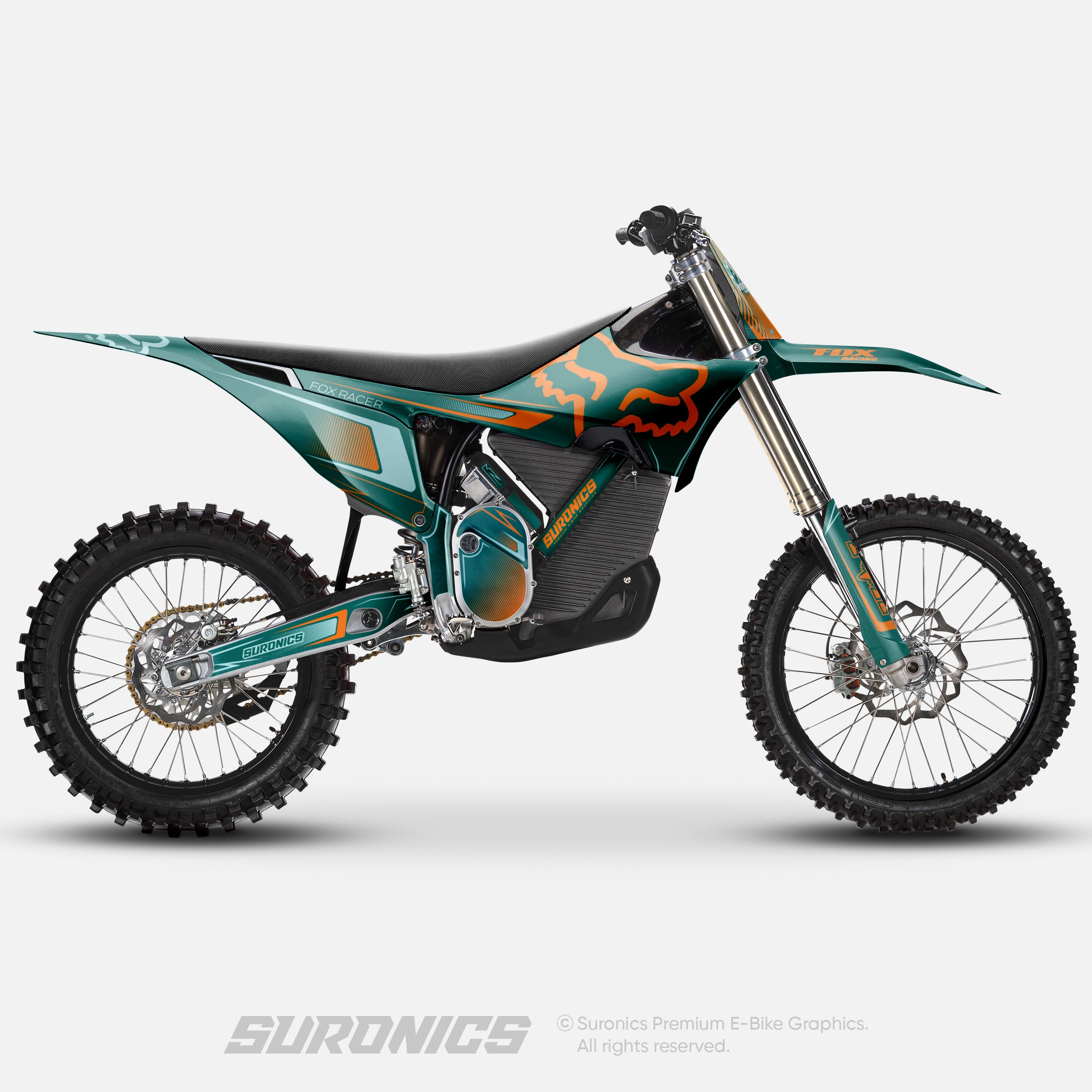 FOX RACER AVENTUR ORANGE Stark Varg Graphics kit