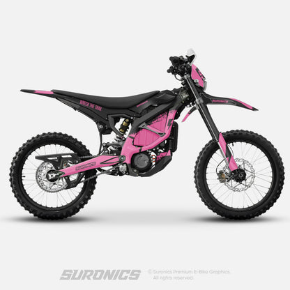 HALF BLACK PINK Surron Ultra Bee Graphics kit