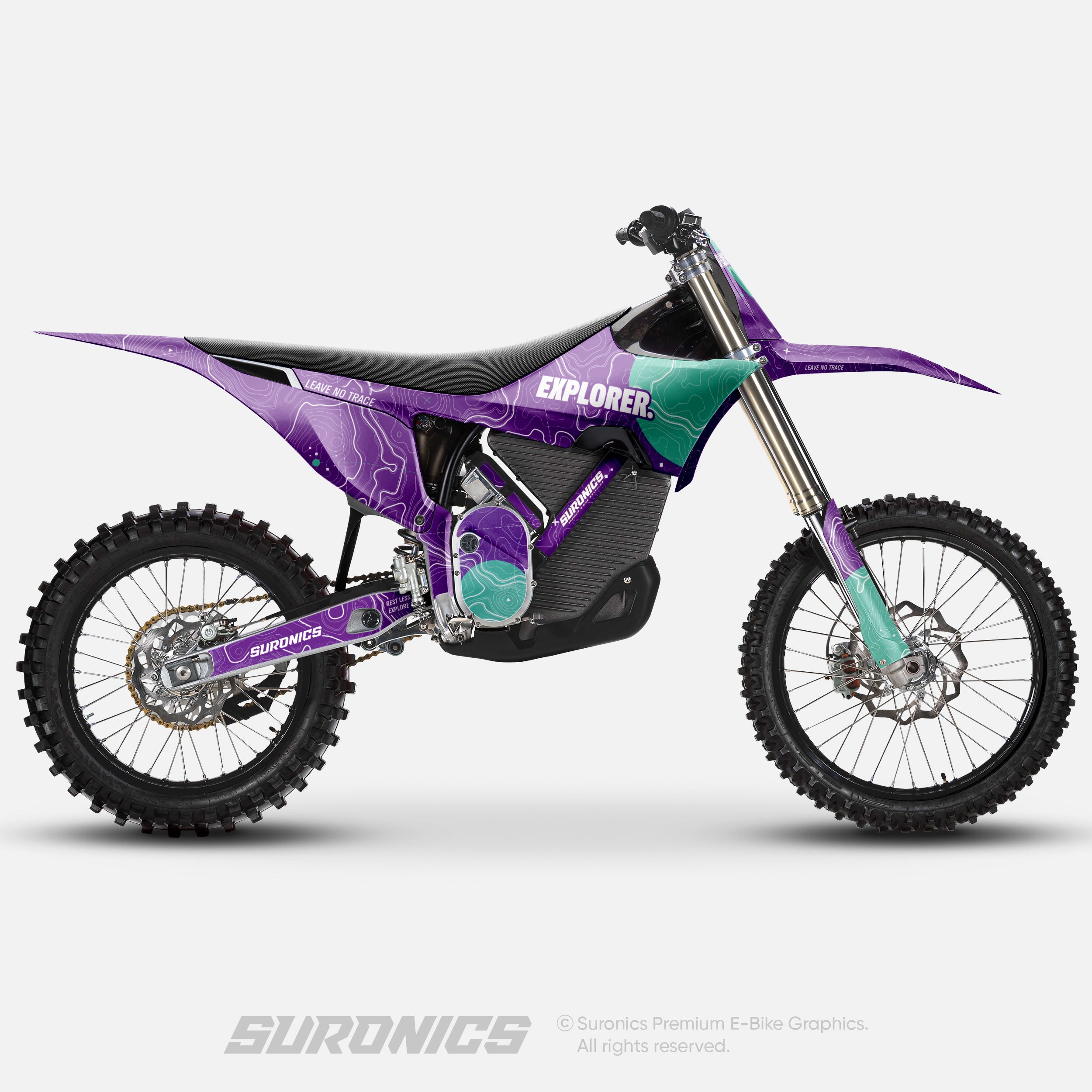 EXPLORER PURPLE MINT Stark Varg Graphics kit