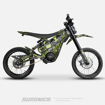 STICKY BLACK GREEN Talaria XXX Graphics kit