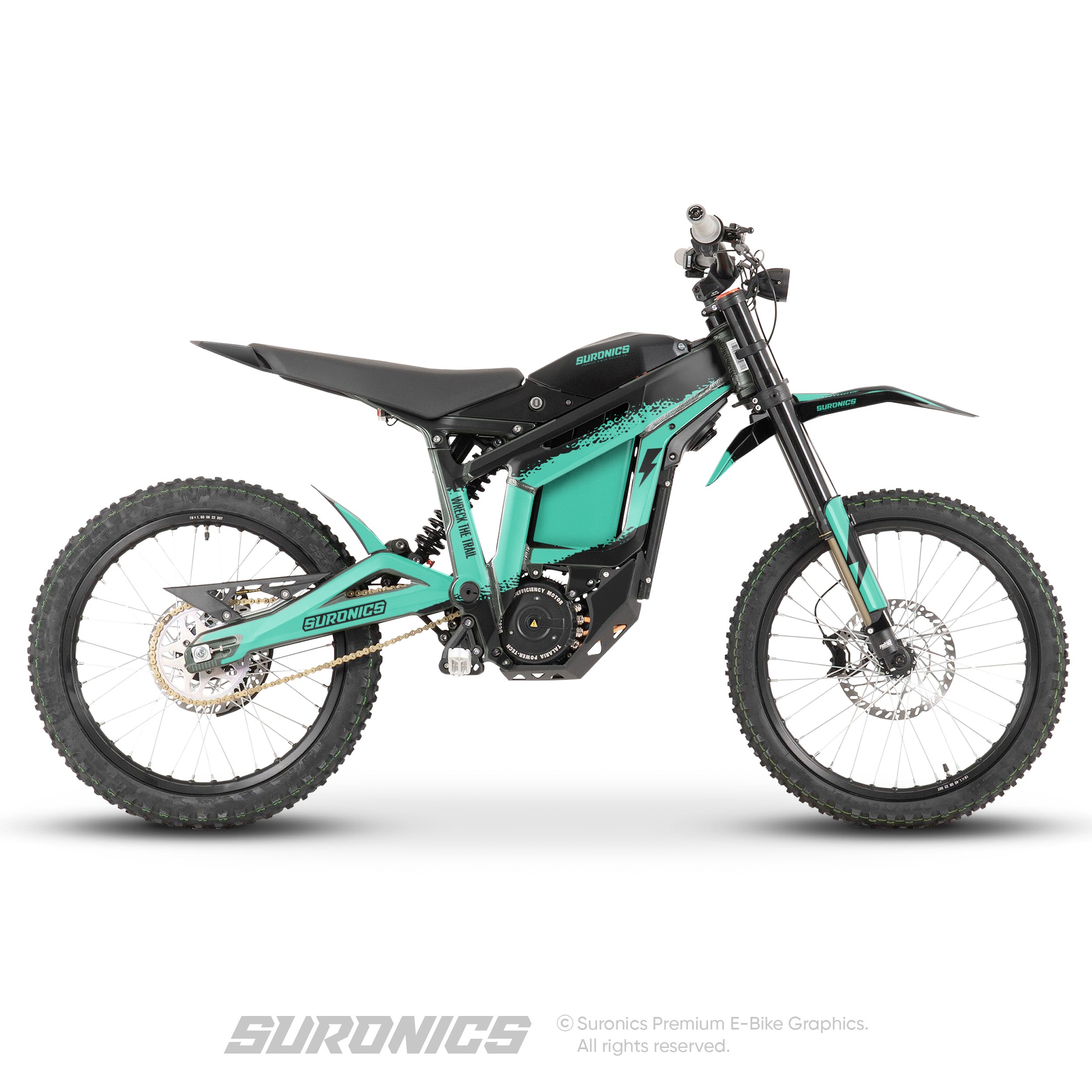 HALF BLACK MINT Talaria Sting MX3 MX4 Graphics kit